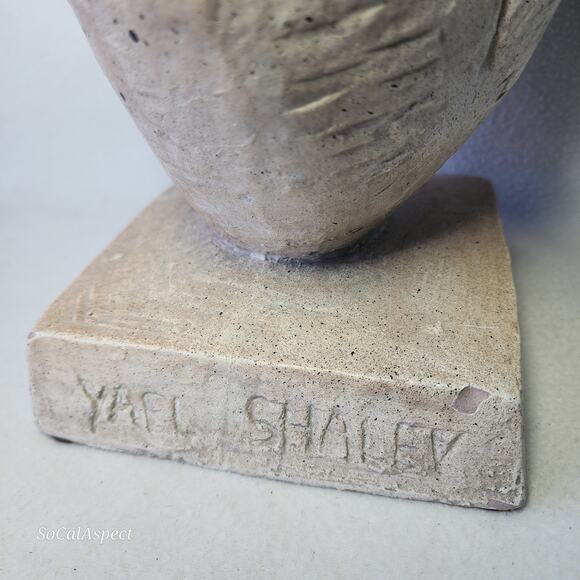 Yael Shalev Family Abstract Sculpture Signed 1983 Austin Production 18.5" - Picture 5 of 7